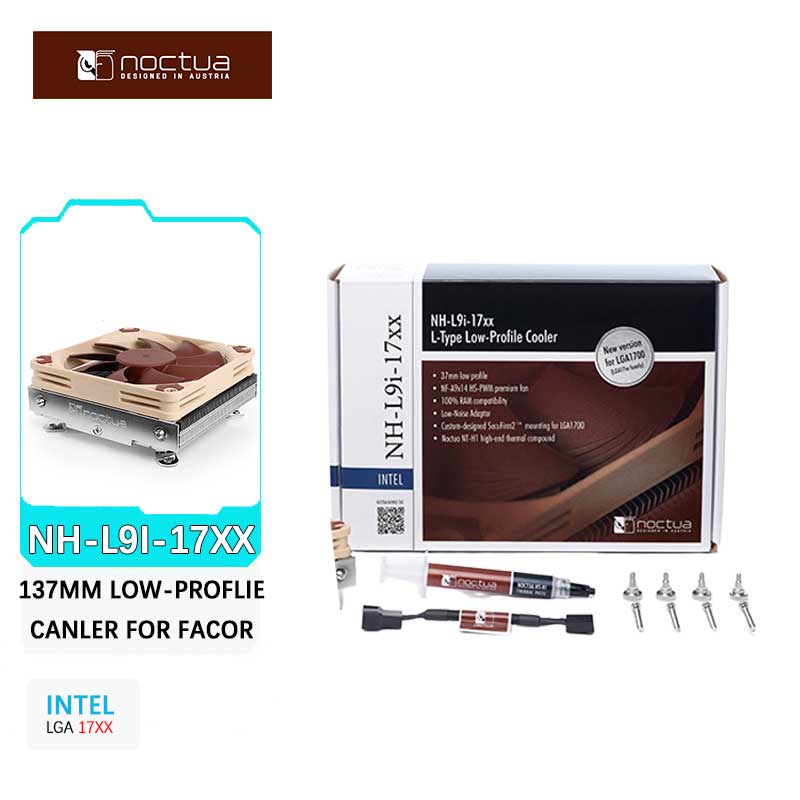 Air Cooler Cpu - Noctua NH-L9i-17xx 2-tubi di calore Sottile