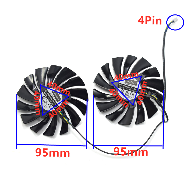 2Pcs 95 millimetri PLD10010S12 - Cpu Heatsink recensione e prezzo