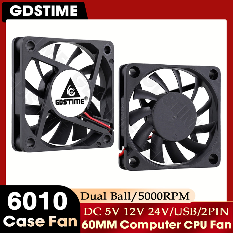 Ventola GDSTIME 60mm 24V 12V,  - Gpu Cooler recensione e prezzo