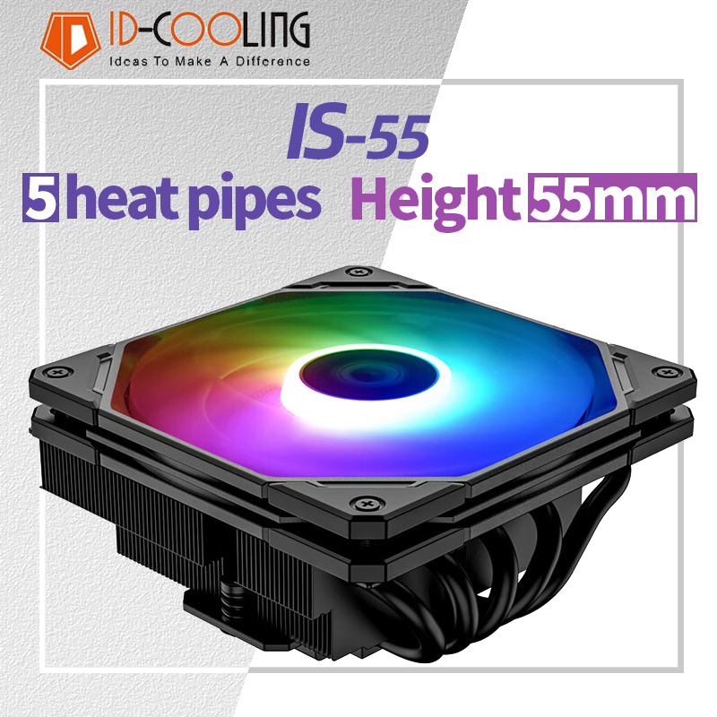 ID-COOLING IS-55 5 Heatpipe CP - Cpu Heatsink recensione e prezzo
