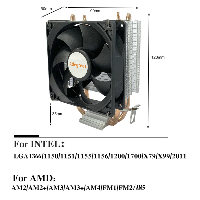 X99 CPU Air Cooler Processore  - Cpu Heatsink recensione e prezzo